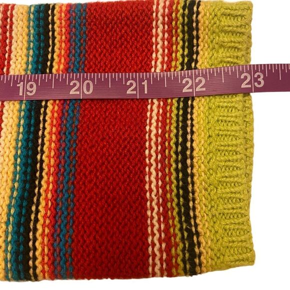 Sag Harbor Sport Multicolor Striped Cardigan Size Medium - Picture 10 of 11